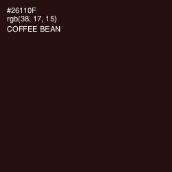 #26110F - Coffee Bean Color Image